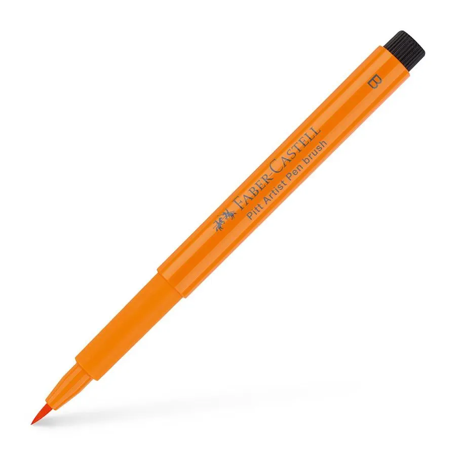 Faber Castell - Pitt Artist Pen Brush, Orange Glaze (113) 167413