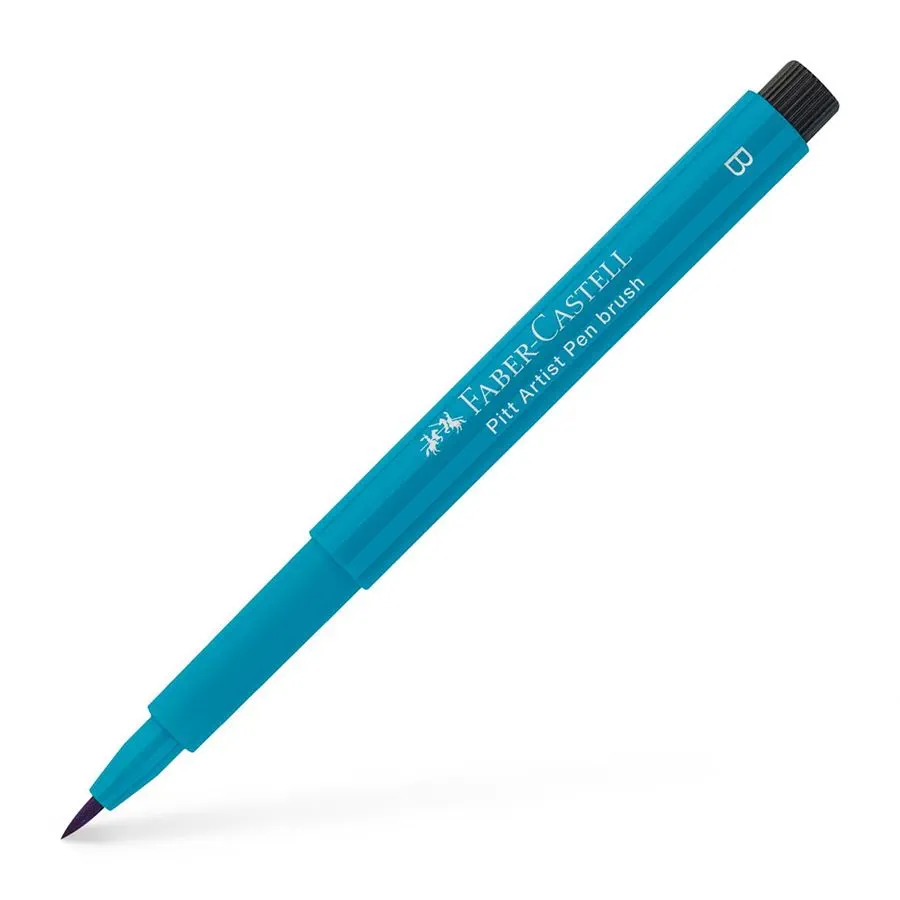 Faber Castell - Pitt Artist Pen Brush, Cobalt Turquoise (153) 167453