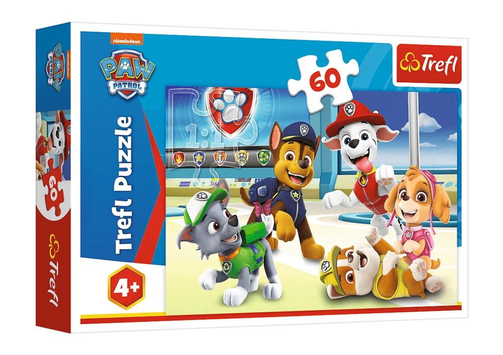 Trefl - Puzzle In the World of Puppies Paw Patrol Trefl 60 Pcs 17392 