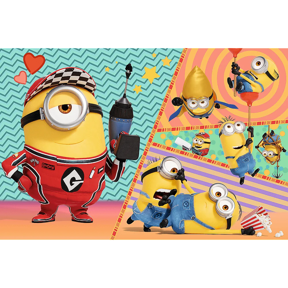 Trefl - Puzzle Happy Minions 60 Pcs 17395