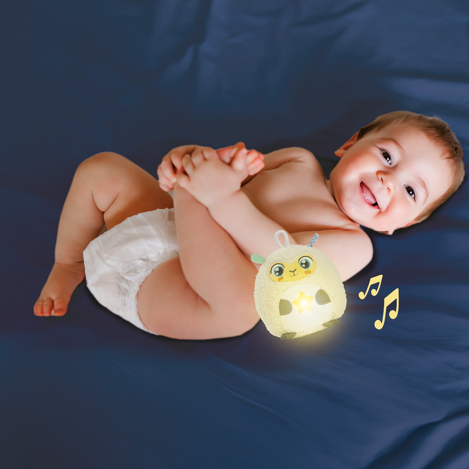 Baby Clementoni - Βρεφικό Παιχνίδι Twinkle Twinkle Προβατάκι με Φως & Ήχους 17499