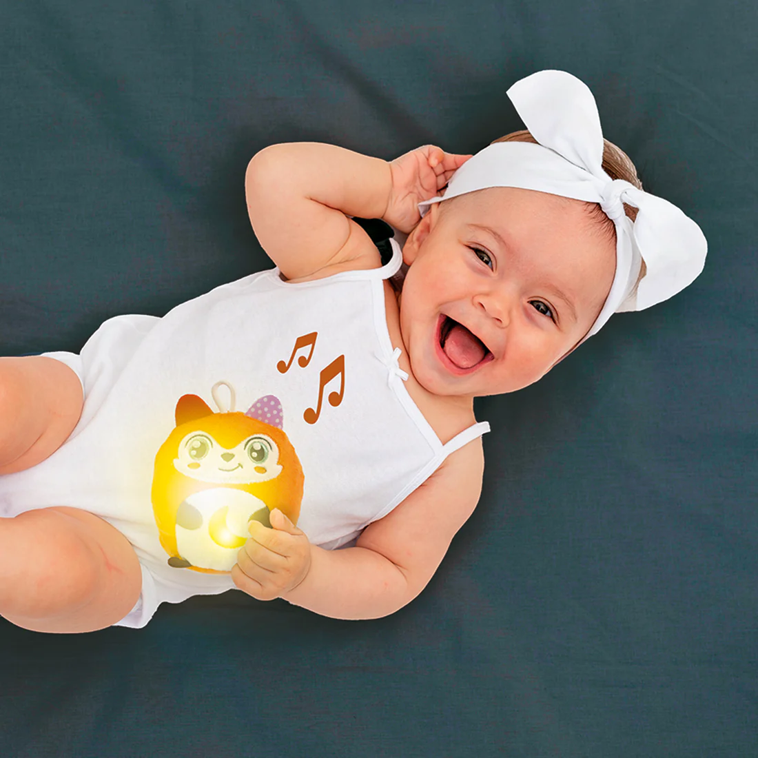 Baby Clementoni - Βρεφικό Παιχνίδι Twinkle Twinkle Αλεπού με Φως & Ήχους 17555