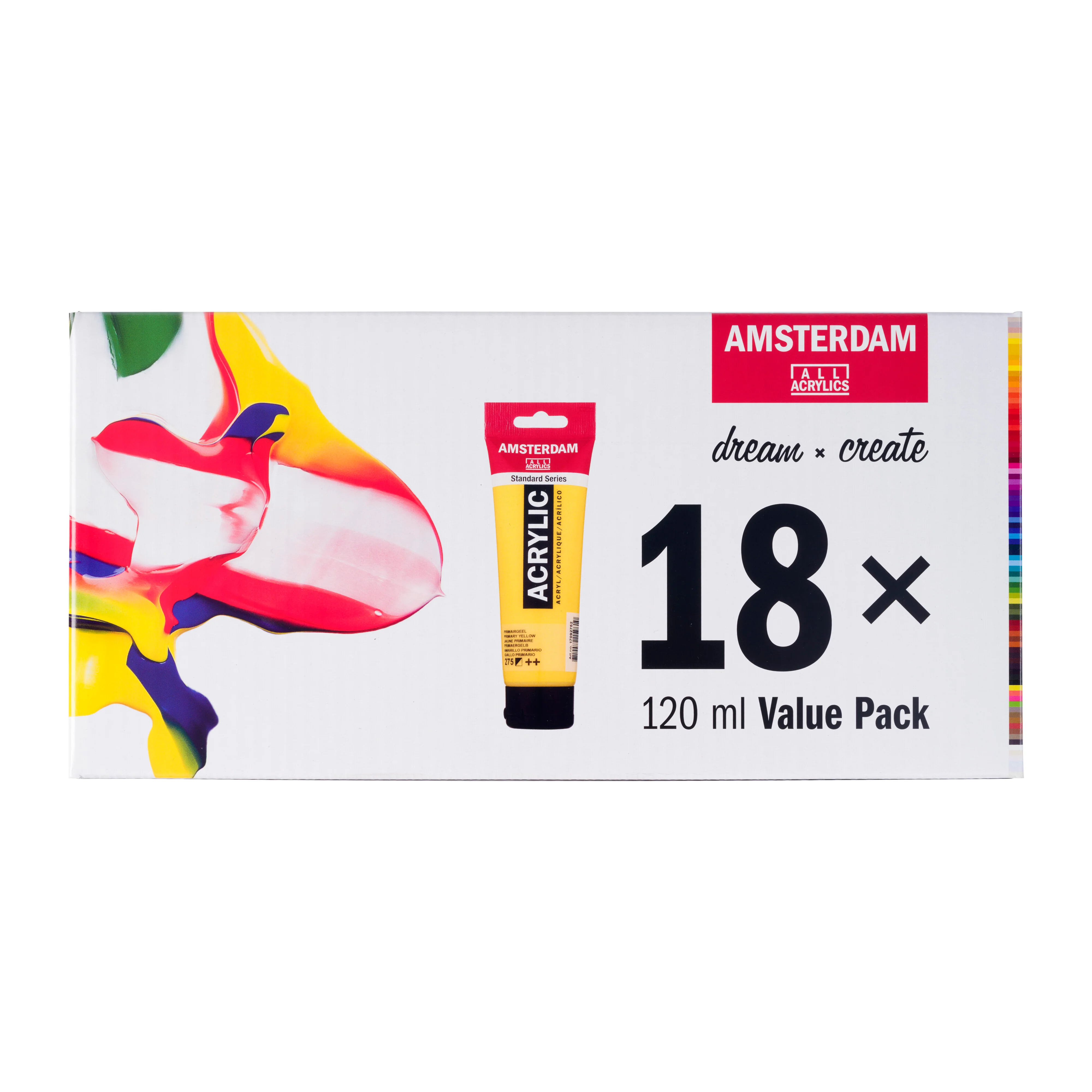 Royal Talens - Amsterdam Ακρυλικά Χρώματα Standard 120ml Σετ 18 Τεμ 17791918 Royal Talens - Amsterdam Ακρυλικά Χρώματα Standard 120ml Σετ 18 Τεμ 17791918