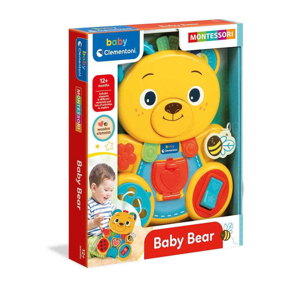 Baby Clementoni - Βρεφικό Παιχνίδι Baby Bear 17856