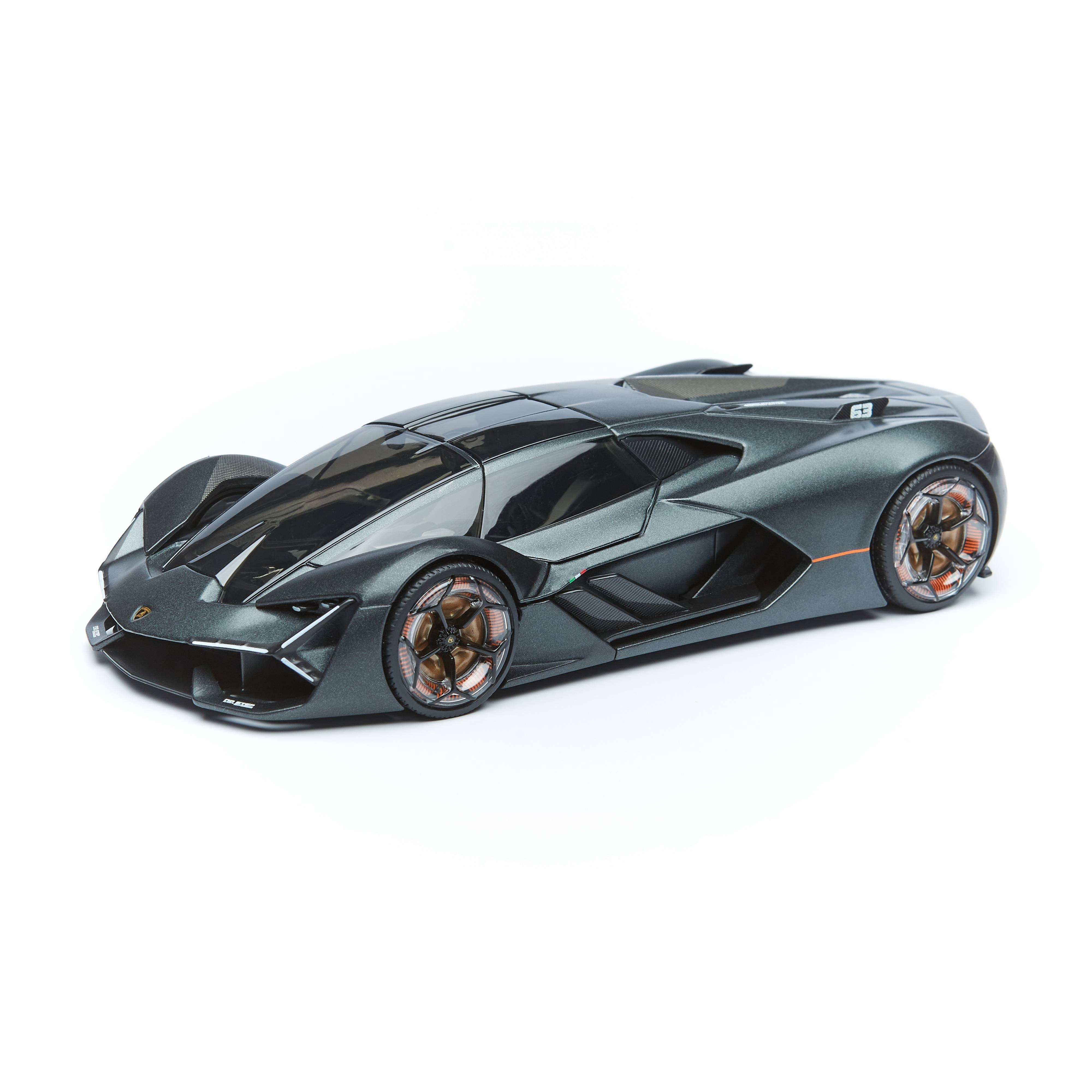 Bburago - 1/24 Lamborghini Terzo Millennio, Dark Grey 18-21094