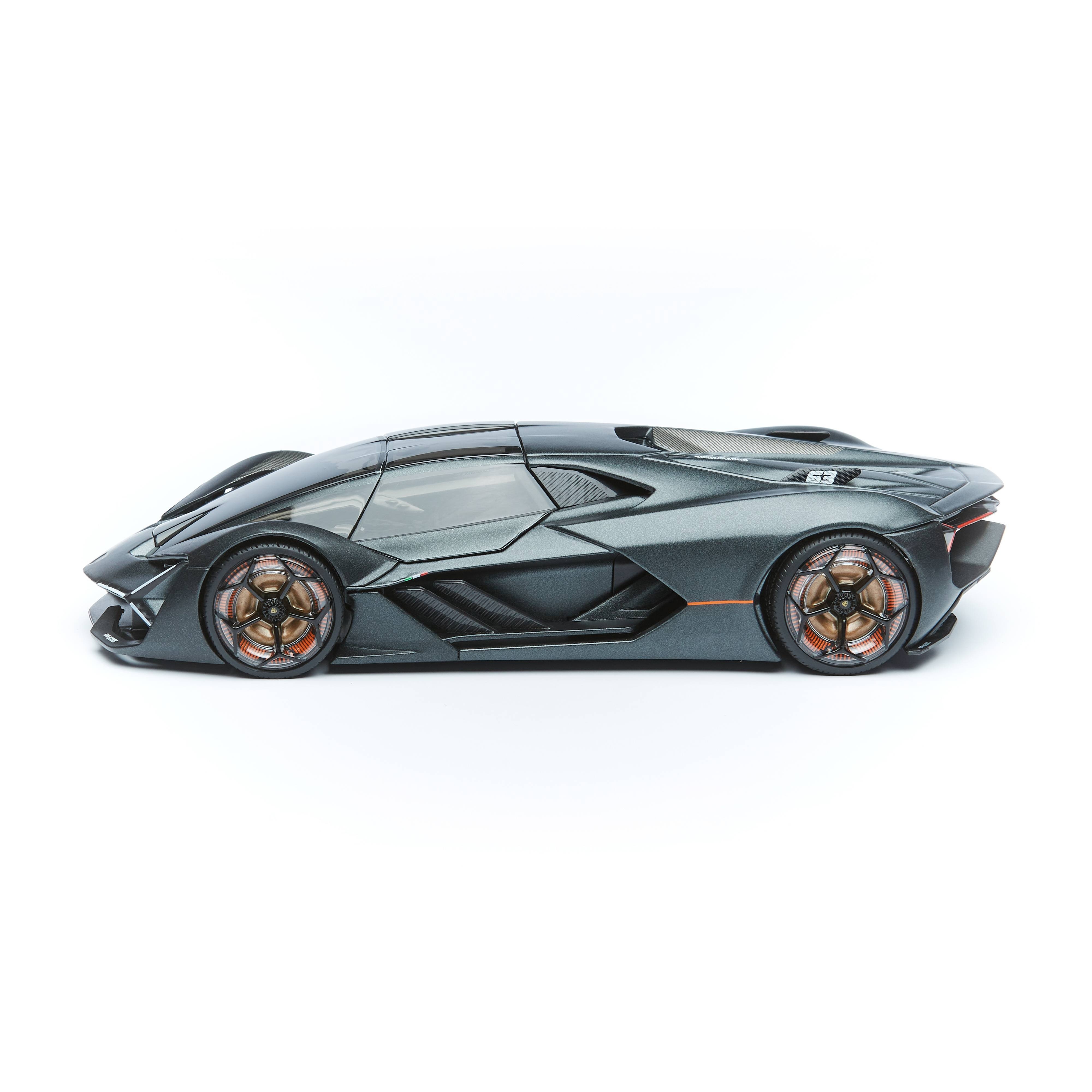 Bburago - 1/24 Lamborghini Terzo Millennio, Dark Grey 18-21094