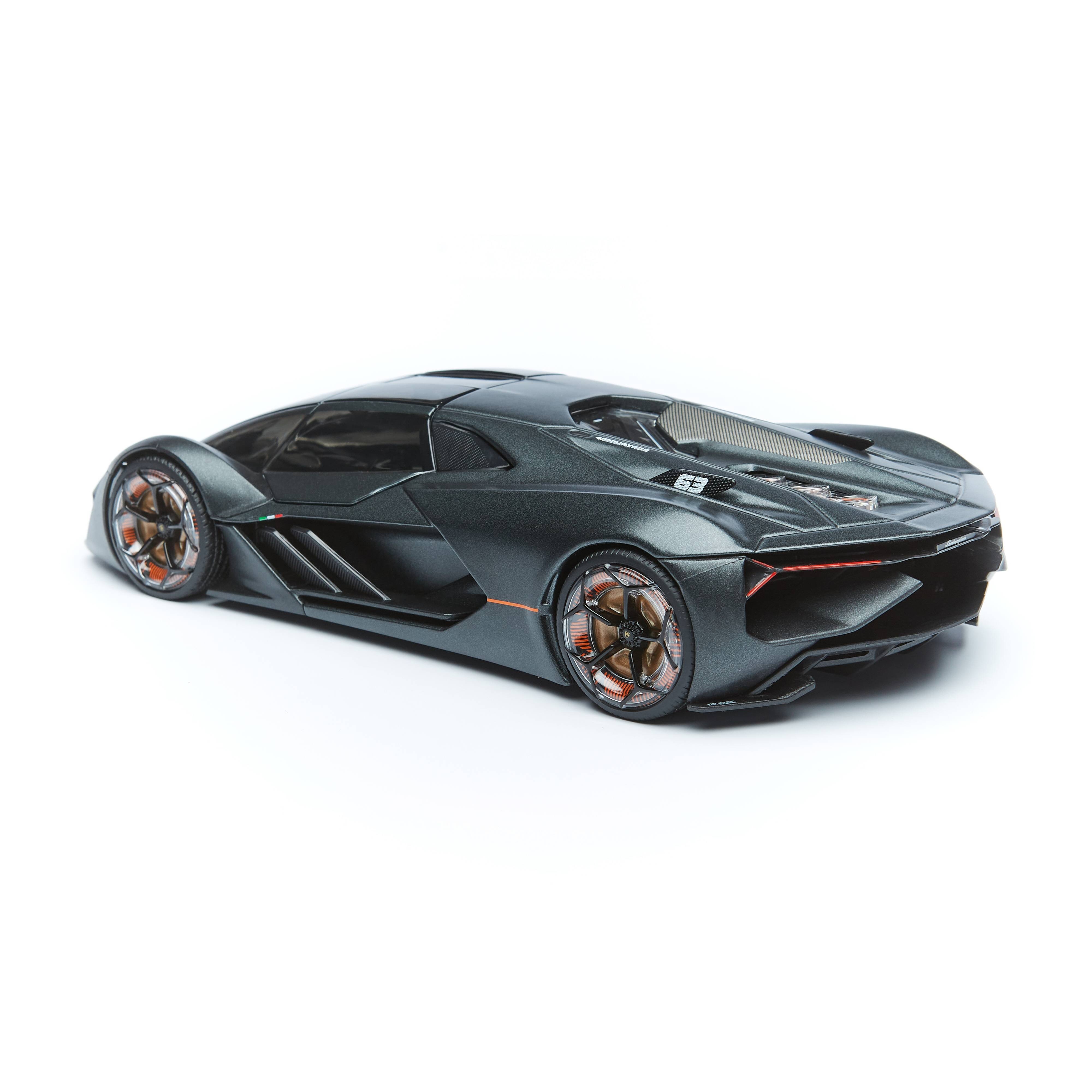 Bburago - 1/24 Lamborghini Terzo Millennio, Dark Grey 18-21094