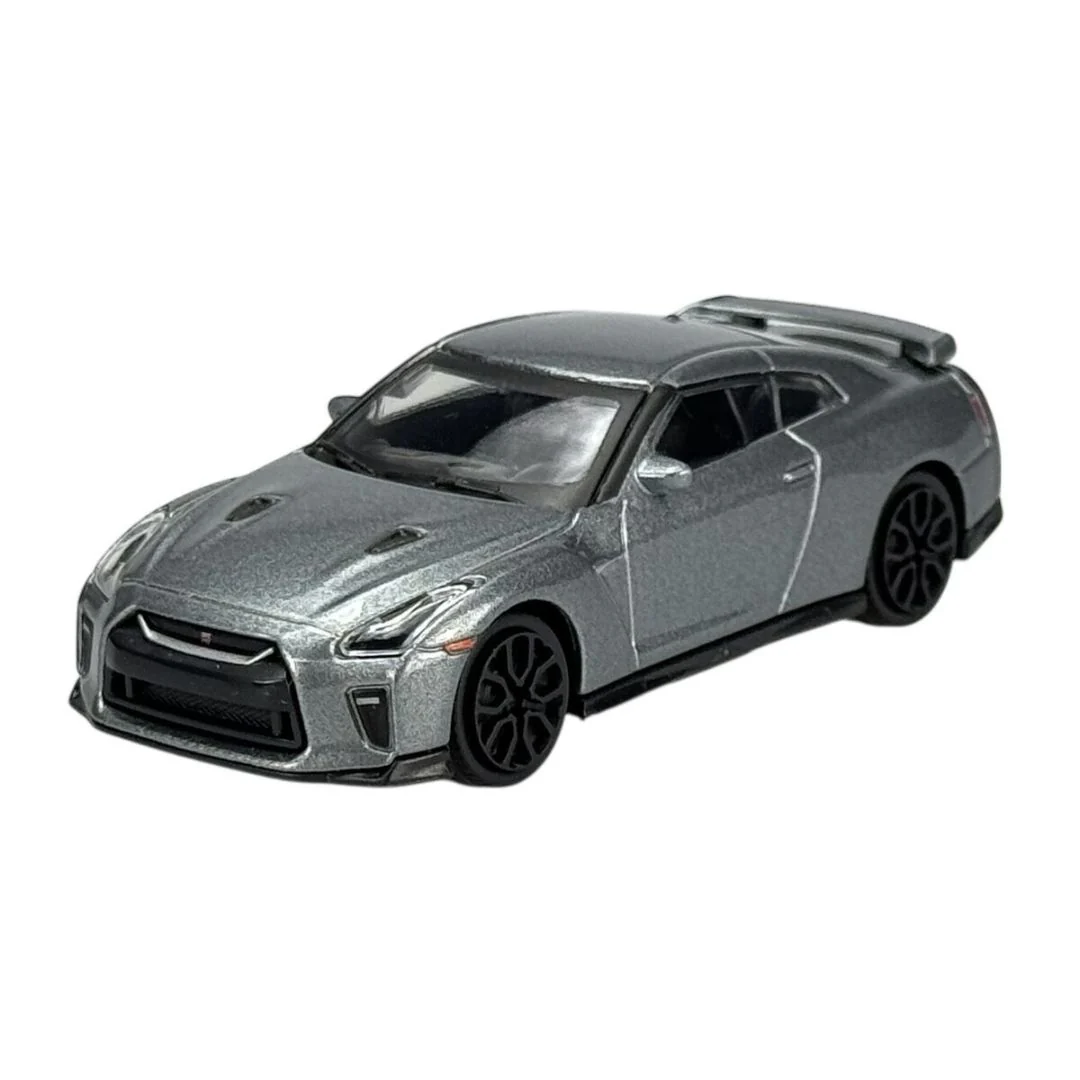 Bburago - 1/43 Street Fire, 2017 Nissan GT-R, Grey 18-30135 (18-30000)