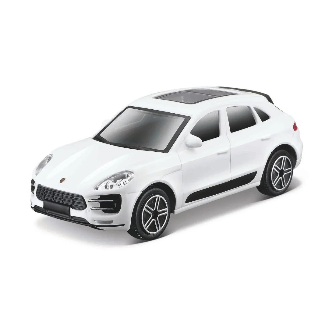 Bburago - 1/43 Street Fire, Porsche Macan, White 18-30299 (18-30000)