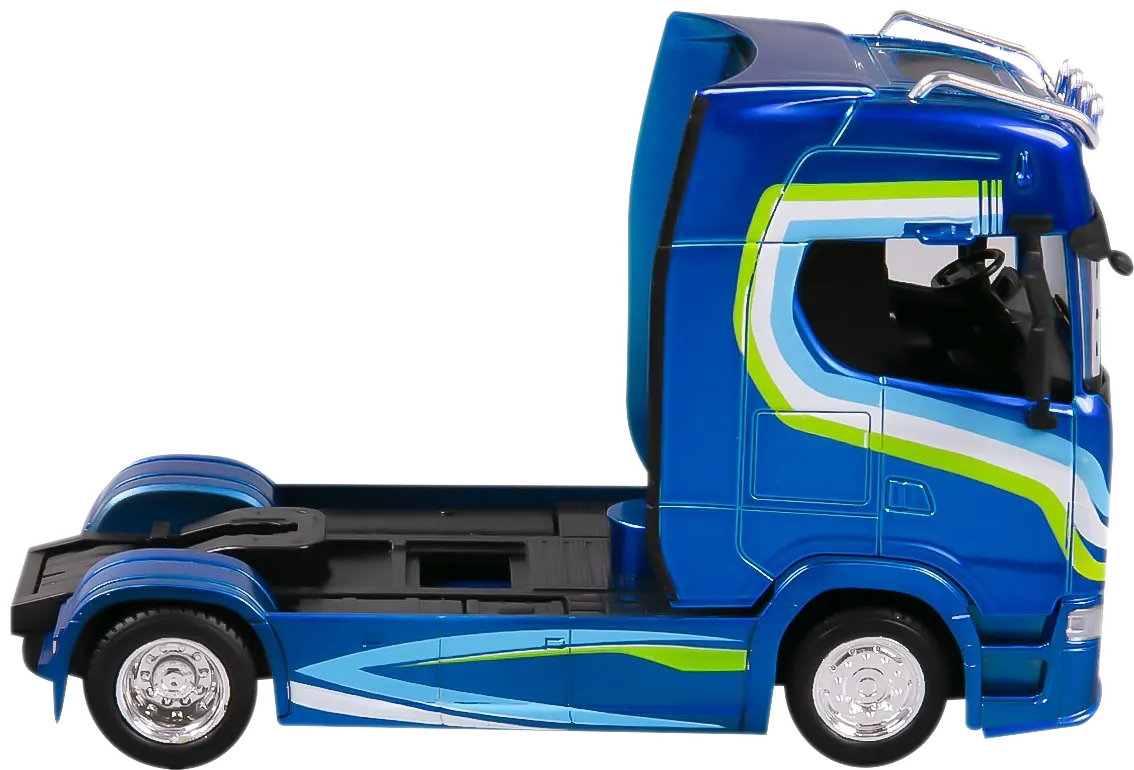 Burago – 1:43 Haulers Custon Cabs, Scania 770s Blue 18-32206 (18-32200)