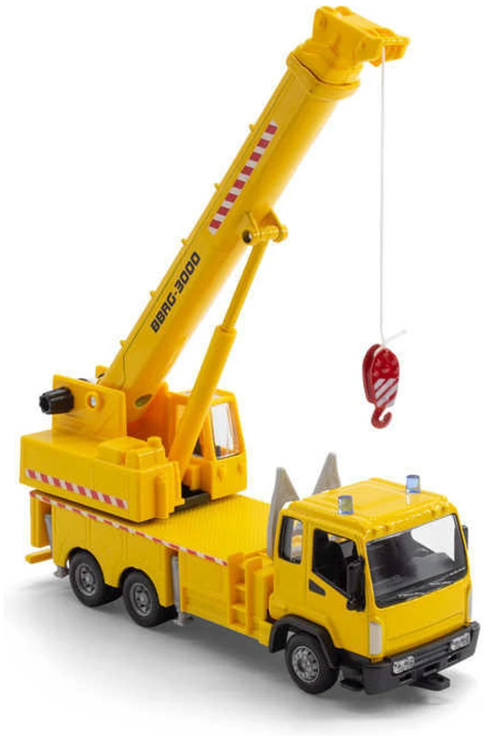 Bburago - Municipal Vehicle, Construction Truck With Crane 18-32265