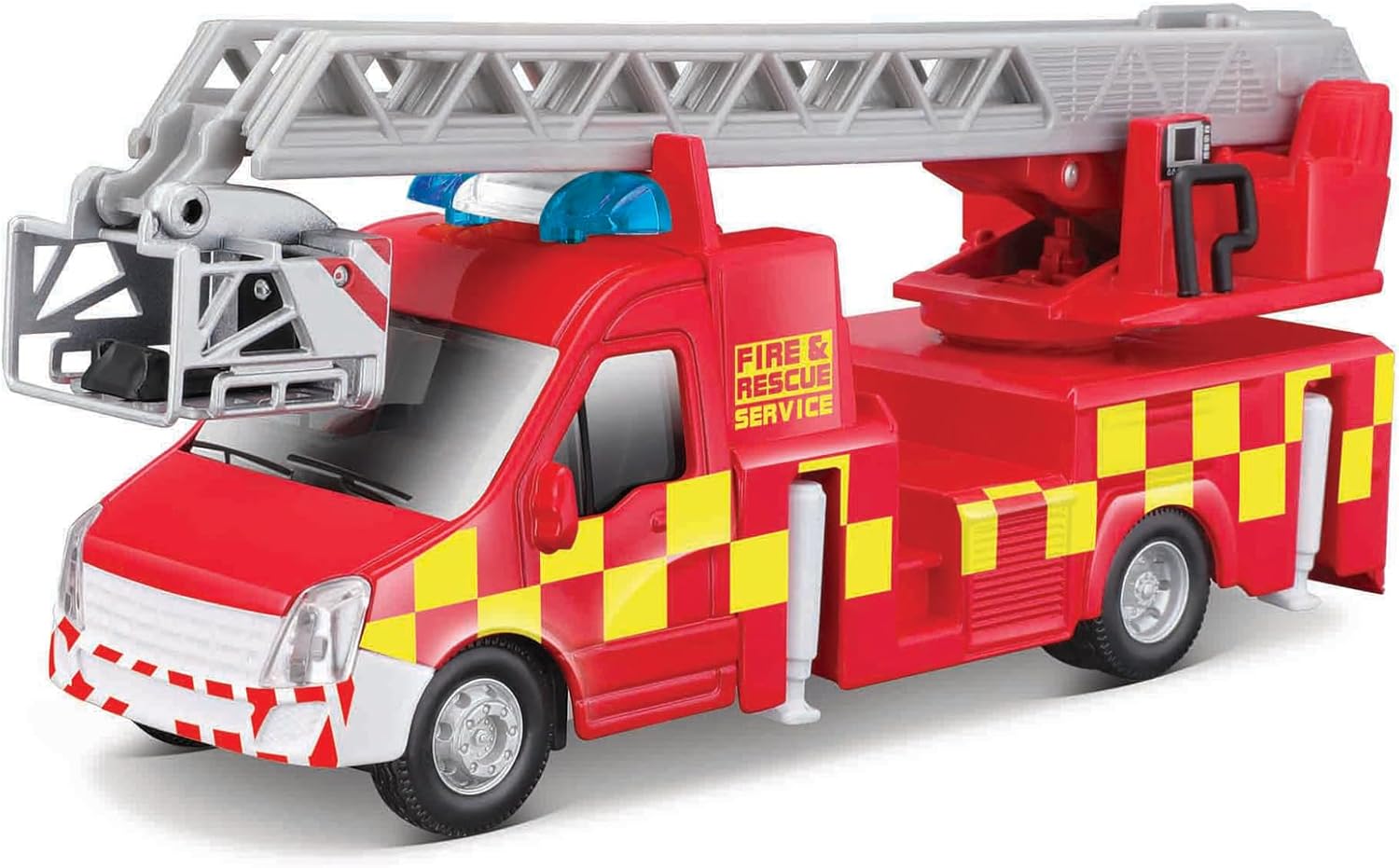 Bburago - Municipal Vehicle, Fire Truck With Ladder 18-32267