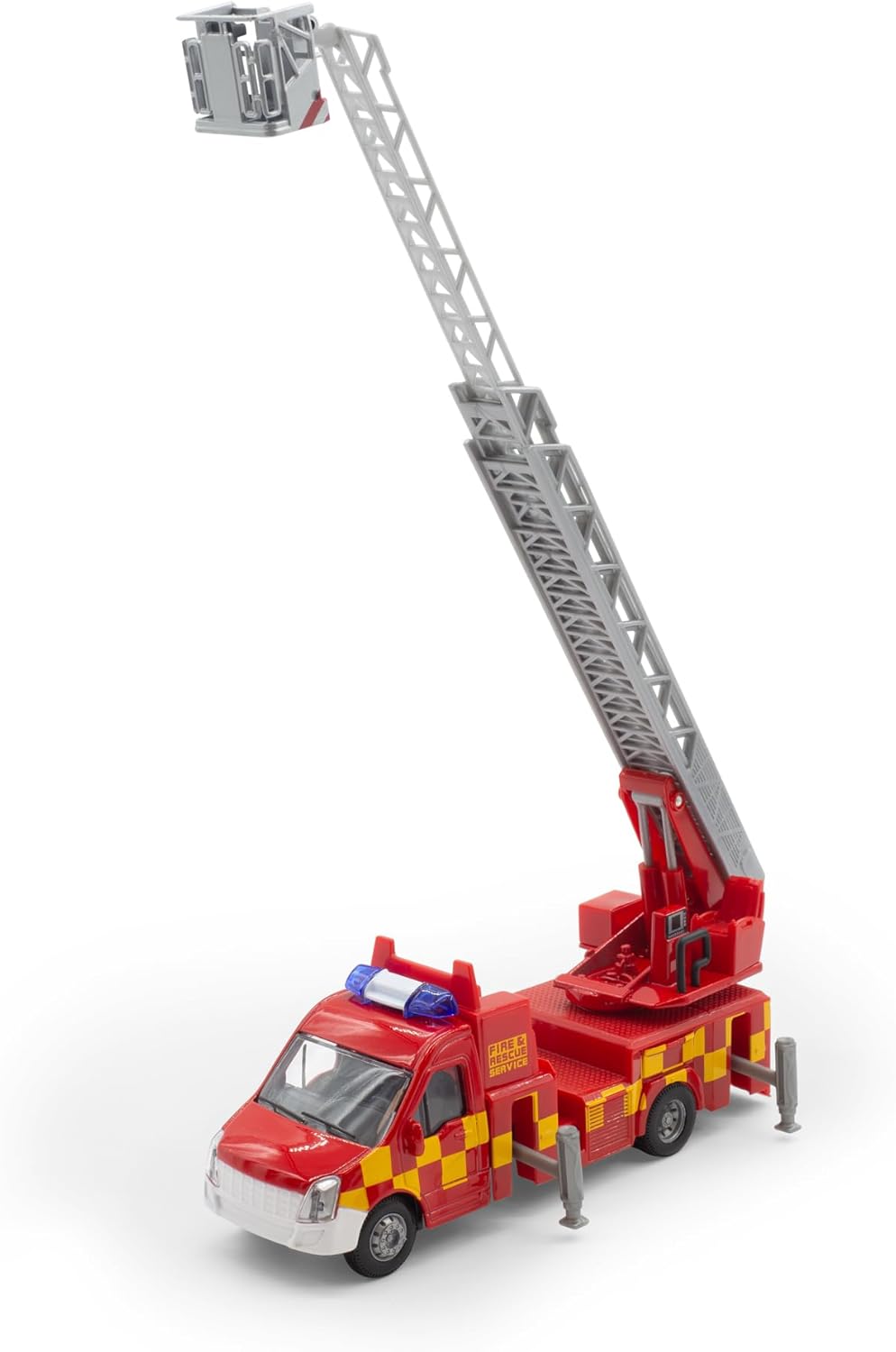Bburago - Municipal Vehicle, Fire Truck With Ladder 18-32267