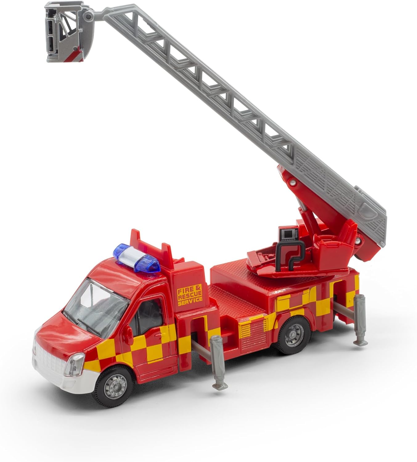 Bburago - Municipal Vehicle, Fire Truck With Ladder 18-32267