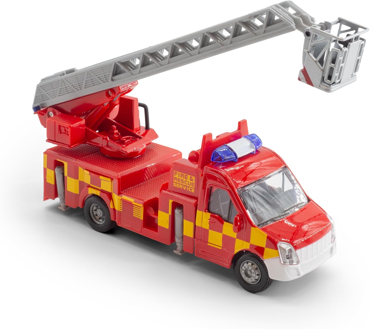 Bburago - Municipal Vehicle, Fire Truck With Ladder 18-32267