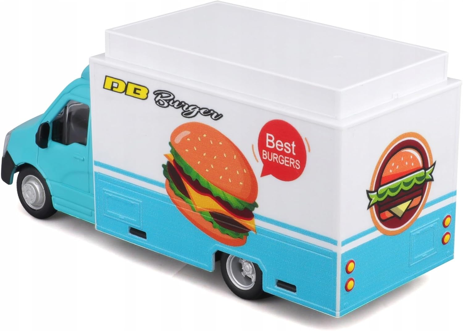 Bburago - Municipal Vehicle, Mobile Food Truck 18-32271