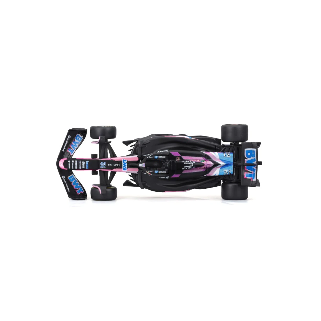 Bburago - 1/43 Race, F1 BWT Alpine A524 #31 Ocon 18-38219O