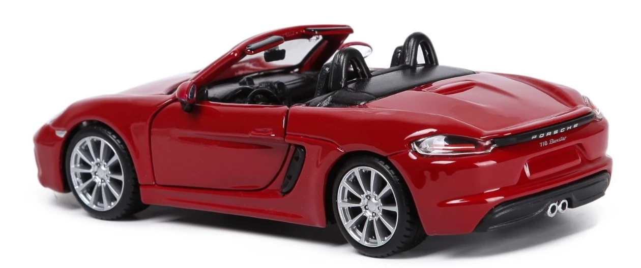 Bburago - 1/32 Porsche 718 Boxster Red 18-43049 (18-43000) Bburago - 1/32 Porsche 718 Boxster Red 18-43049 (18-43000)