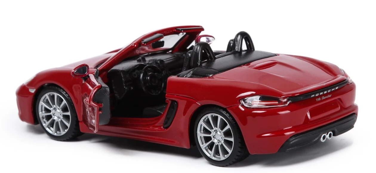 Bburago - 1/32 Porsche 718 Boxster Red 18-43049 (18-43000) Bburago - 1/32 Porsche 718 Boxster Red 18-43049 (18-43000)