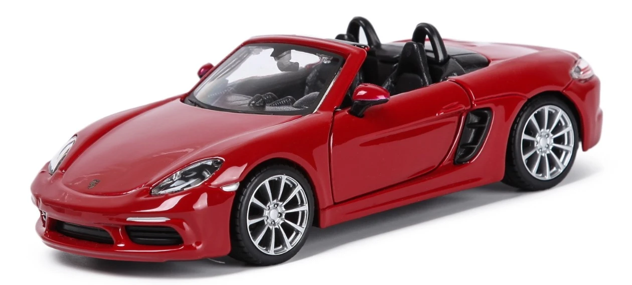 Bburago - 1/32 Porsche 718 Boxster Red 18-43049 (18-43000) Bburago - 1/32 Porsche 718 Boxster Red 18-43049 (18-43000)