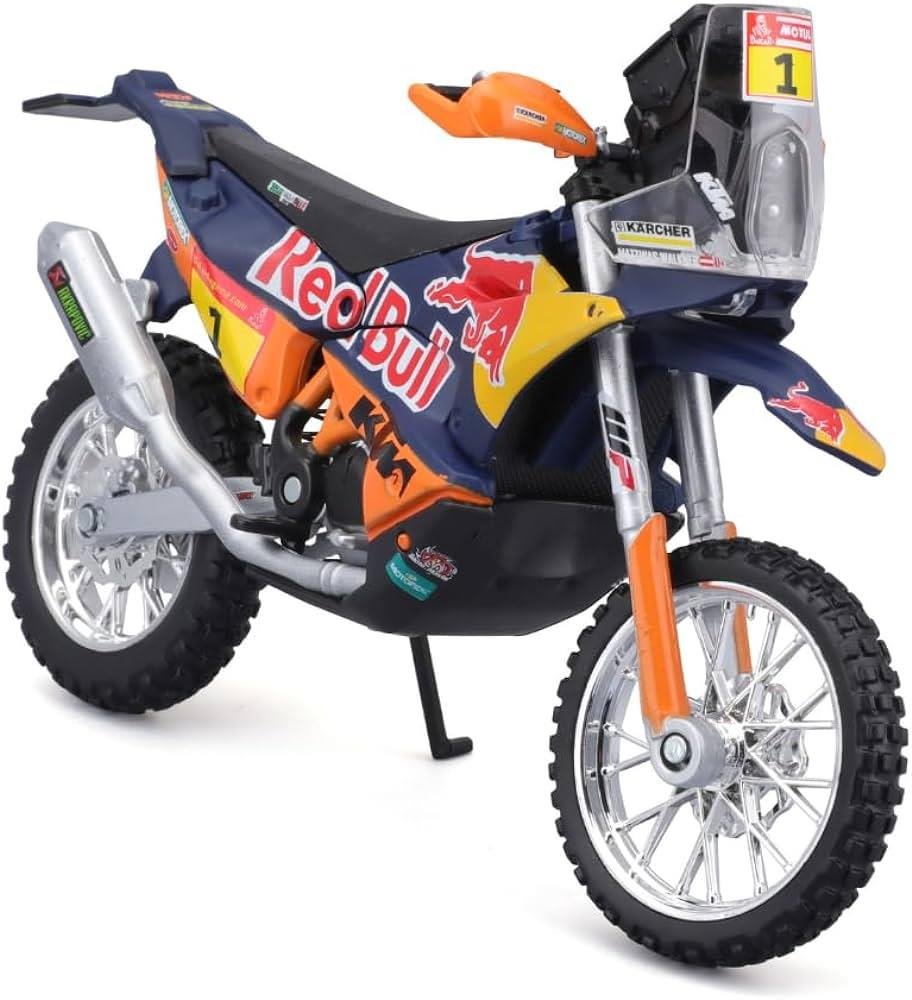 Bburago Moto - 1/18 Cycle, KTM 450 Rally 2019 (Dakar Rally) 18-51072 (18-51070) Bburago Moto - 1/18 Cycle, KTM 450 Rally 2019 (Dakar Rally) 18-51072 (18-51070)