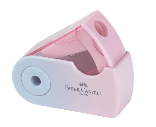Faber Castell Ξύστρα Μονή - Sleeve Mini, Flow, Blushing Sky 182776