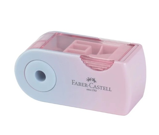Faber Castell Ξύστρα Μονή - Sleeve Mini, Flow, Blushing Sky 182776