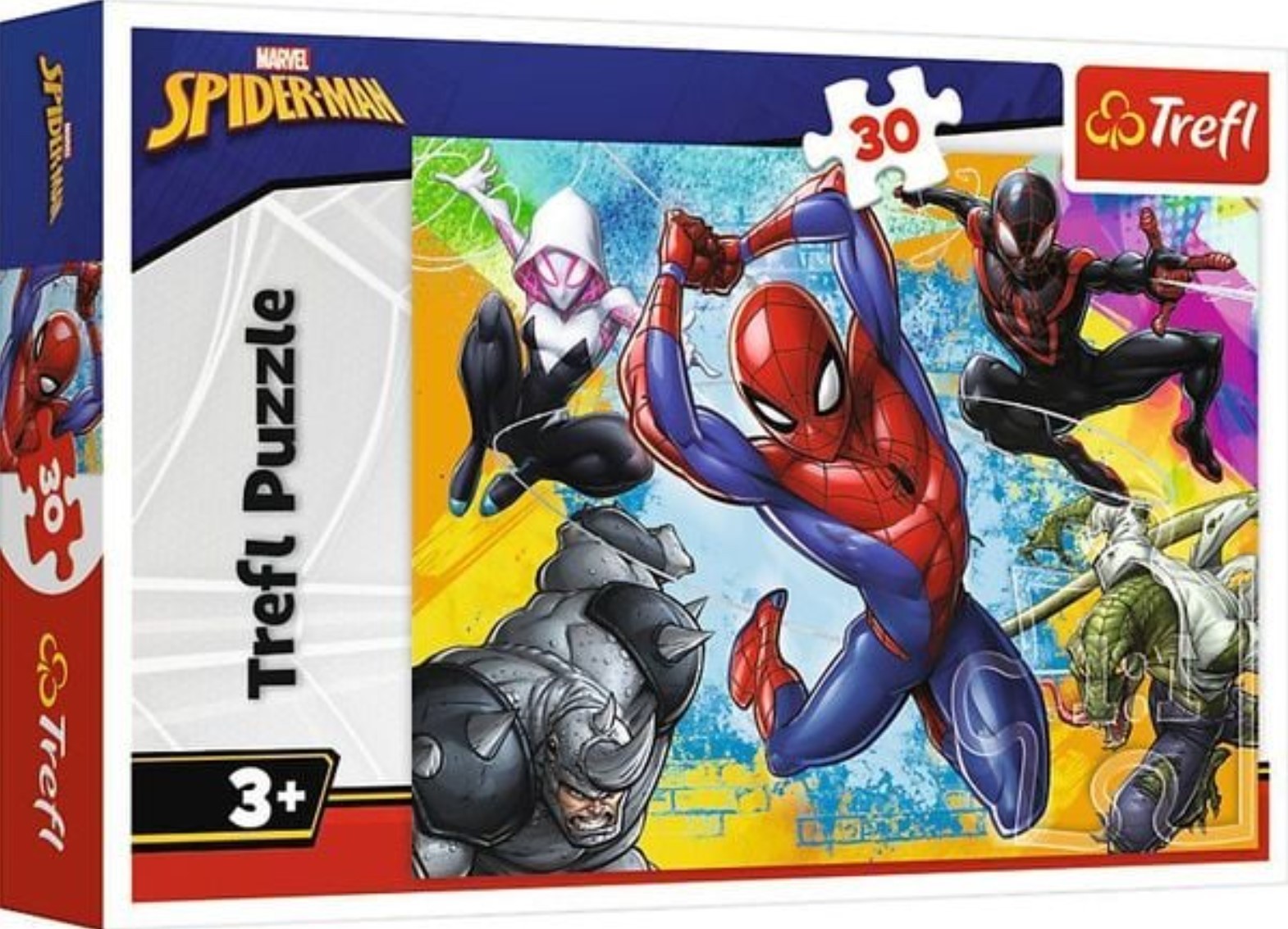 Trefl - Puzzle Disney Marvel Spiderman Clubs 30 Pcs 18307