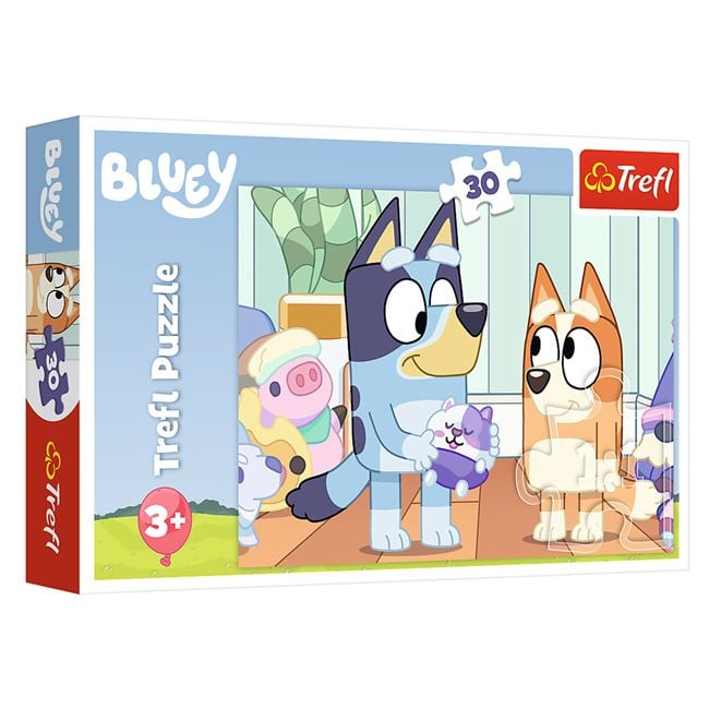 Trefl - Puzzle With Bluey It's Always Fun Clubs 30 Pcs 18324 