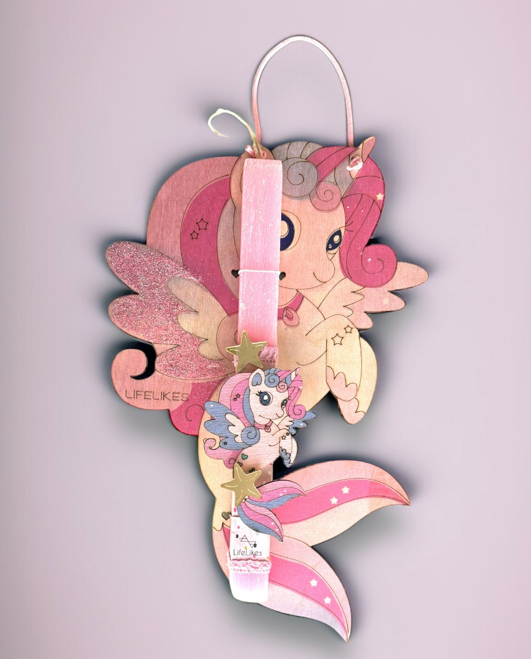 Life Likes - Λαμπάδα Magic Fairycorn 8187