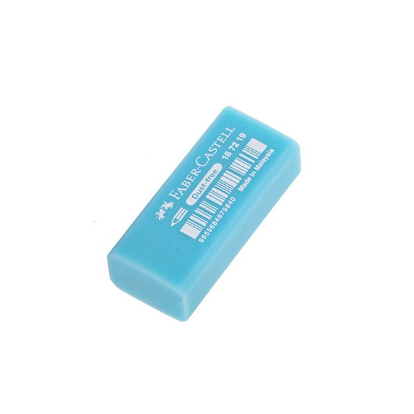 Faber Castell Γόμα - Dust Free, Τιρκουάζ 187219