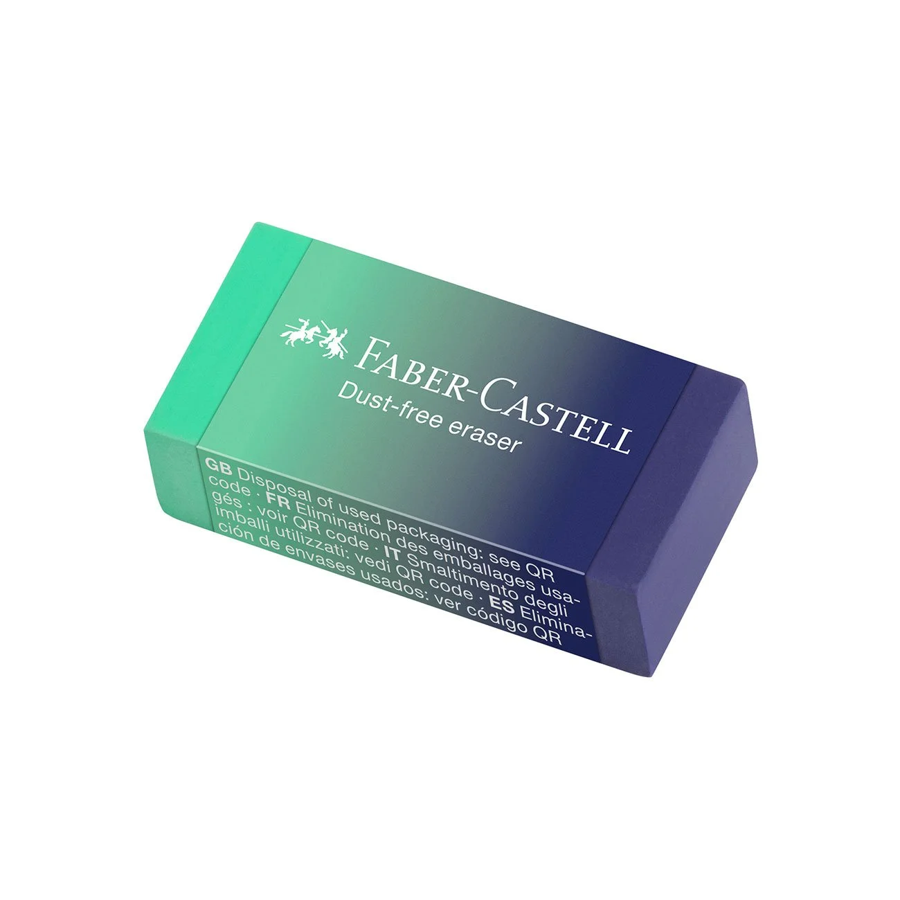 Faber Castell Γόμα - PVC Dust Free, Flow, Buzzing Blue 188580