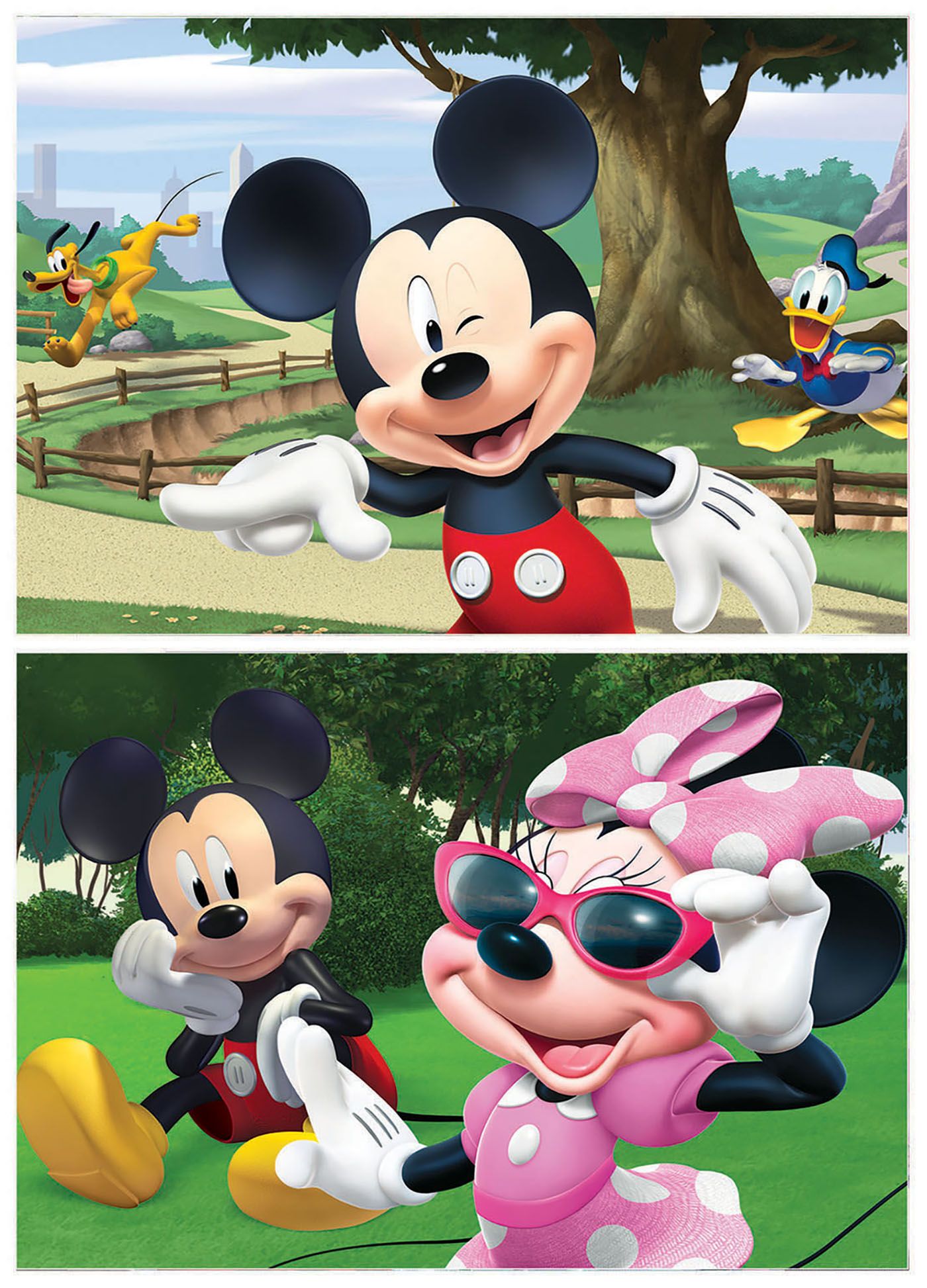 Educa - 2 In 1 Puzzle Mickey 20/20 Pcs 18884