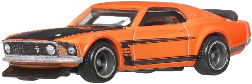 Mattel Hot Wheels - Αυτοκινητάκι Premium Boulevard, '69 Ford Mustang Boss 302 JBL20 (GJT68)
