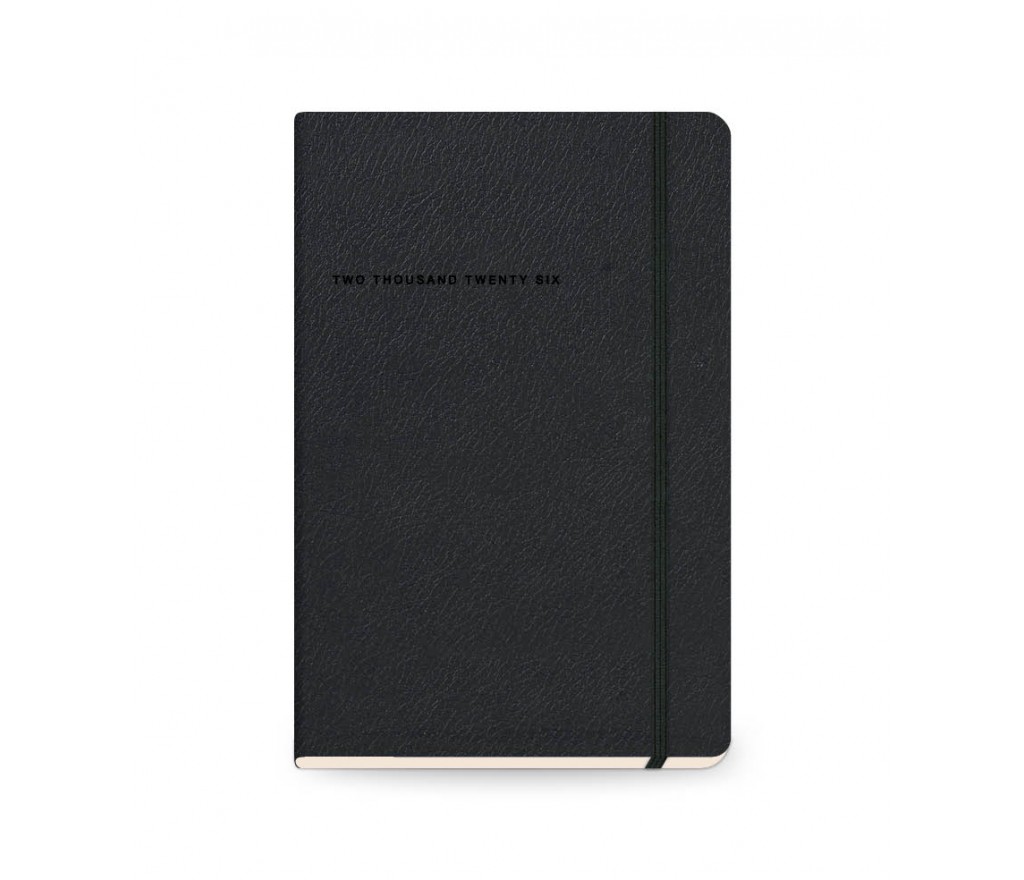 The Writing Fields - Ημερήσιο Ημερολόγιο Softline 2026, Black 14x21 20.02003 The Writing Fields - Ημερήσιο Ημερολόγιο Softline 2026, Black 14x21 20.02003
