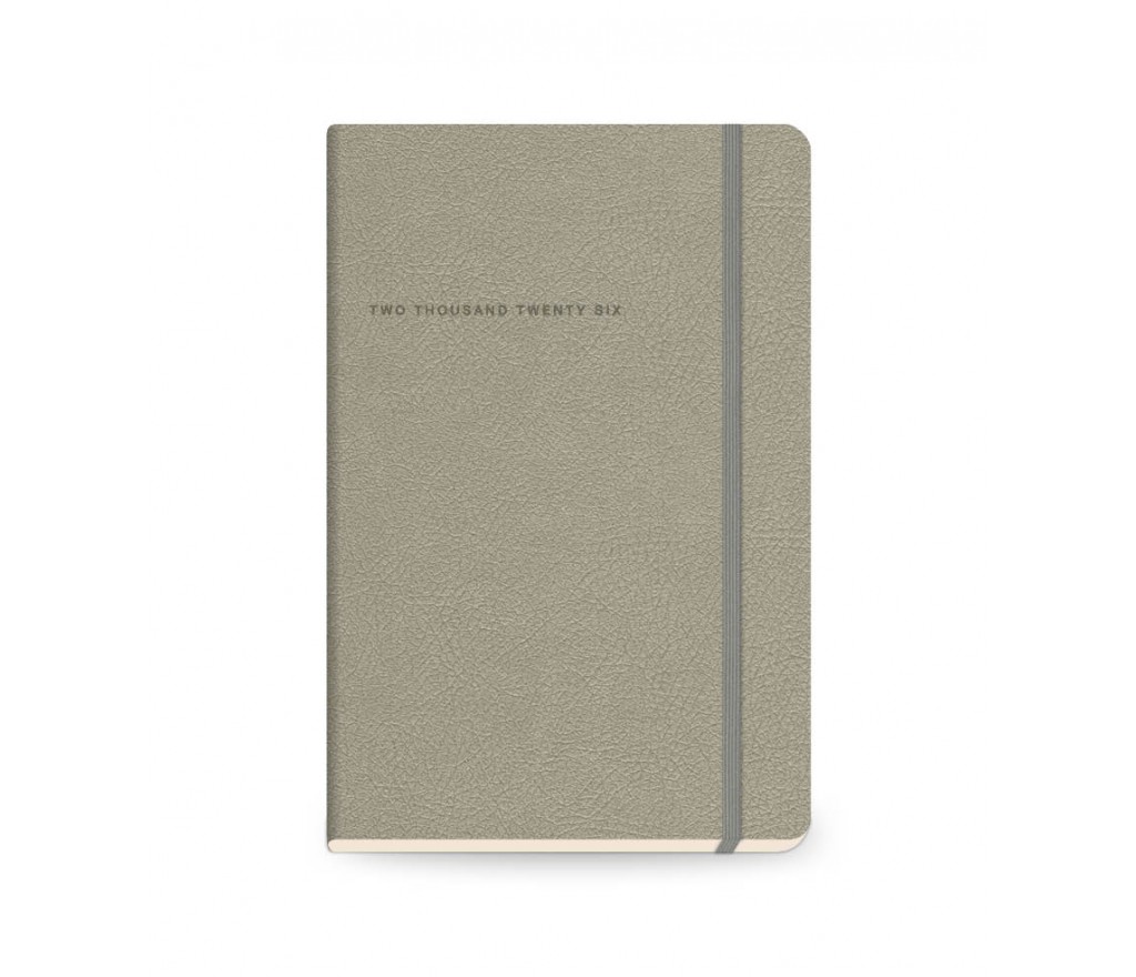 The Writing Fields - Ημερήσιο Ημερολόγιο Softline 2026, Warm Grey 14x21 20.02003 The Writing Fields - Ημερήσιο Ημερολόγιο Softline 2026, Warm Grey 14x21 20.02003