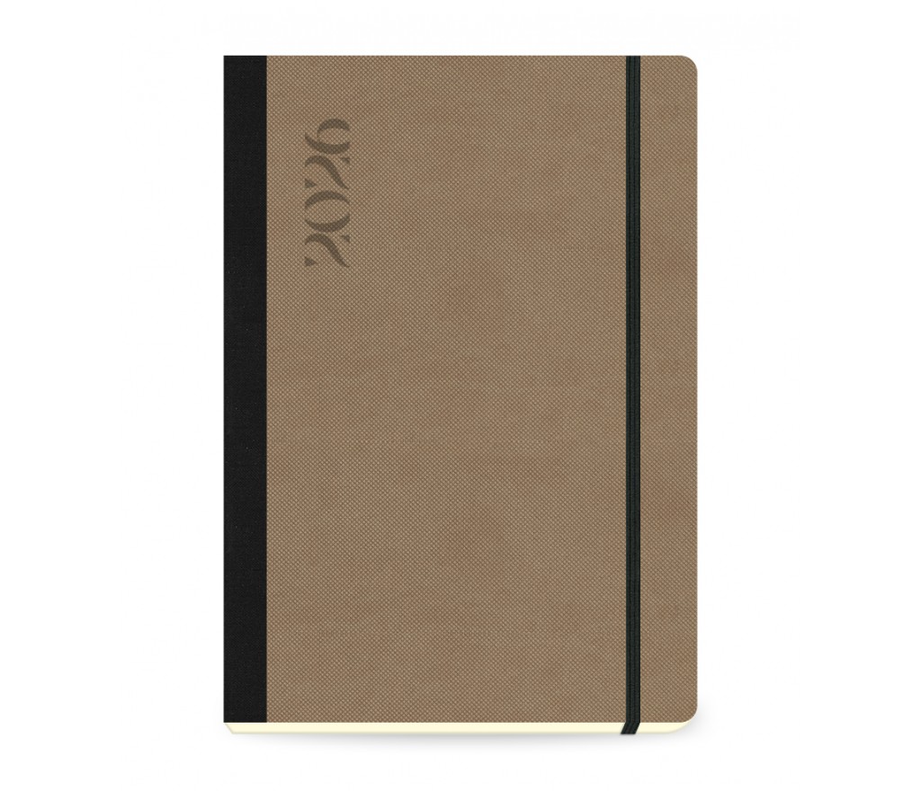 The Writing Fields - Ημερήσιο Ημερολόγιο Adventure 2026, Camel 14x21 20.03073