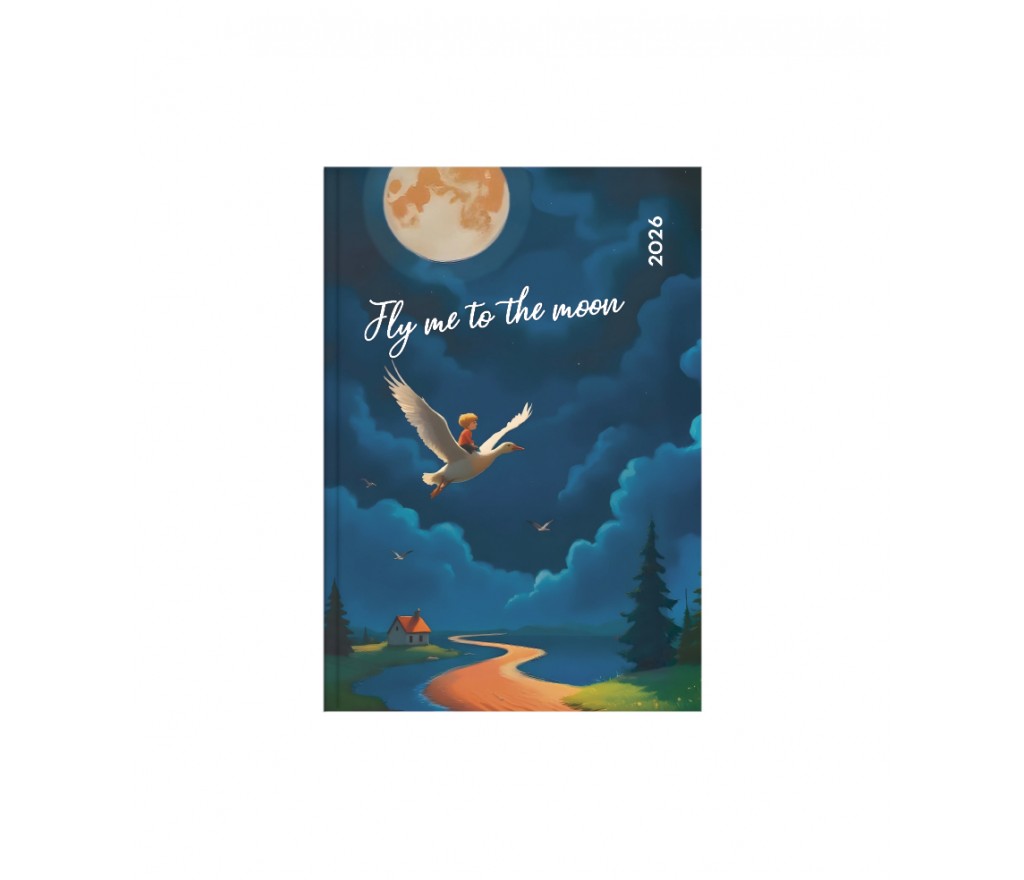 The Writing Fields - Ημερήσιο Ημερολόγιο It's Magic 2026, Boy Flying 11x17 20.03614