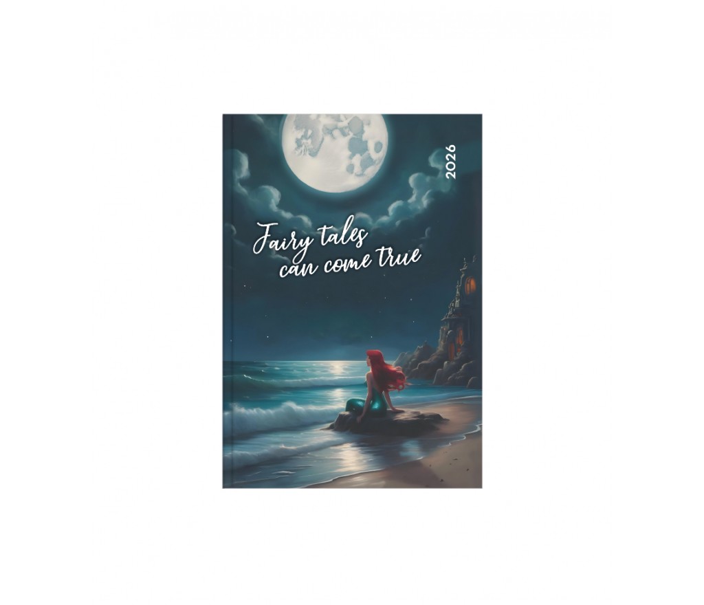 The Writing Fields - Ημερήσιο Ημερολόγιο It's Magic 2026, Mermaid 11x17 20.03614