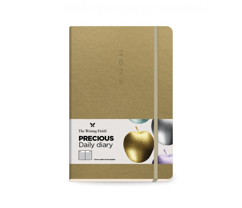 The Writing Fields - Ημερήσιο Ημερολόγιο Precious 2026, Gold 17x25 20.04902 The Writing Fields - Ημερήσιο Ημερολόγιο Precious 2026, Gold 17x25 20.04902