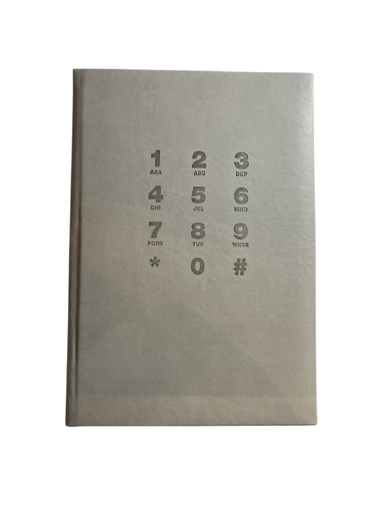 The Writing Fields - Τηλεφωνικό Ευρετήριο Πυρογραφικό 17x25, Grey 20.71002