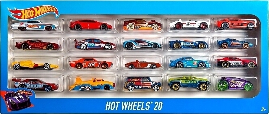 Mattel Hot Wheels - Αυτοκινητάκια Σετ Των 20 H7045