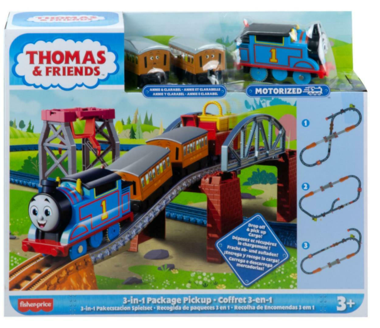 Fisher Price Thomas & Friends - 3 Σε 1 Διαδρομές HGX64