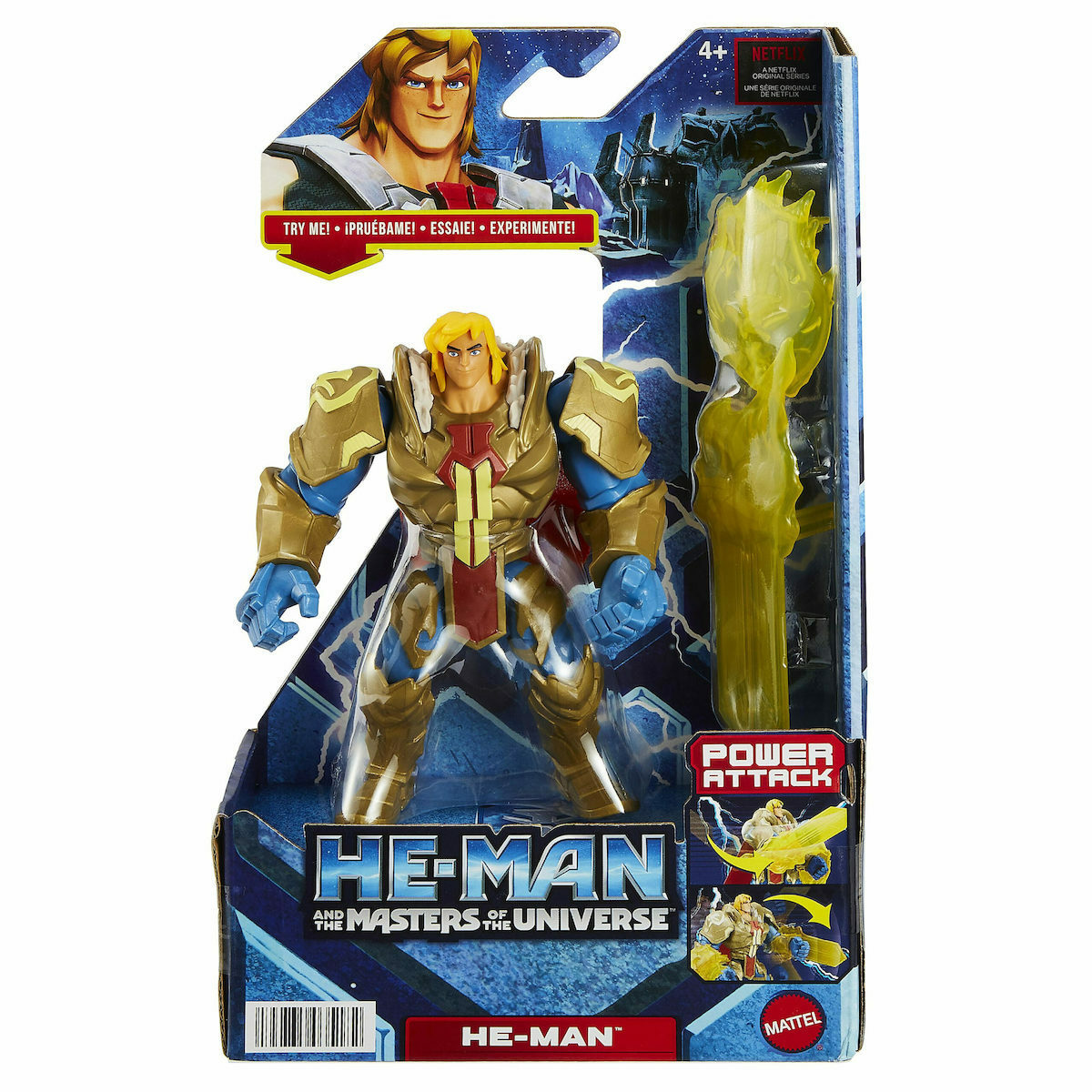 Mattel He-Man - And The Masters Of The Universe, Power Attack, He-Man HDY37 (HDY35)