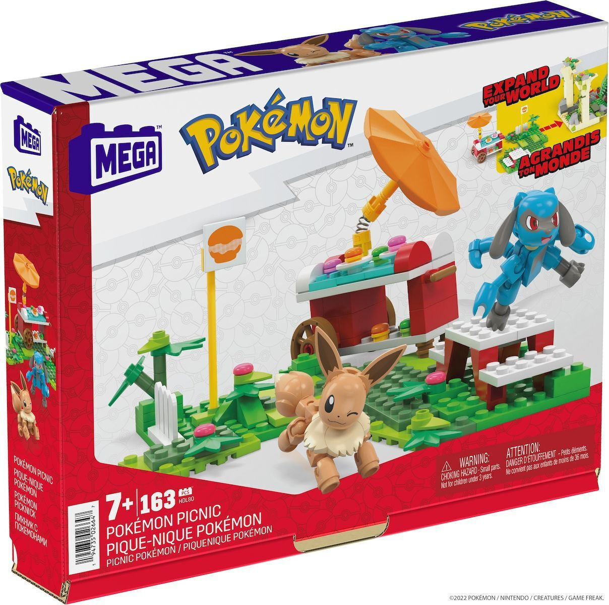 Mattel - Mega Pokemon, Pokemon Picnic HDL80