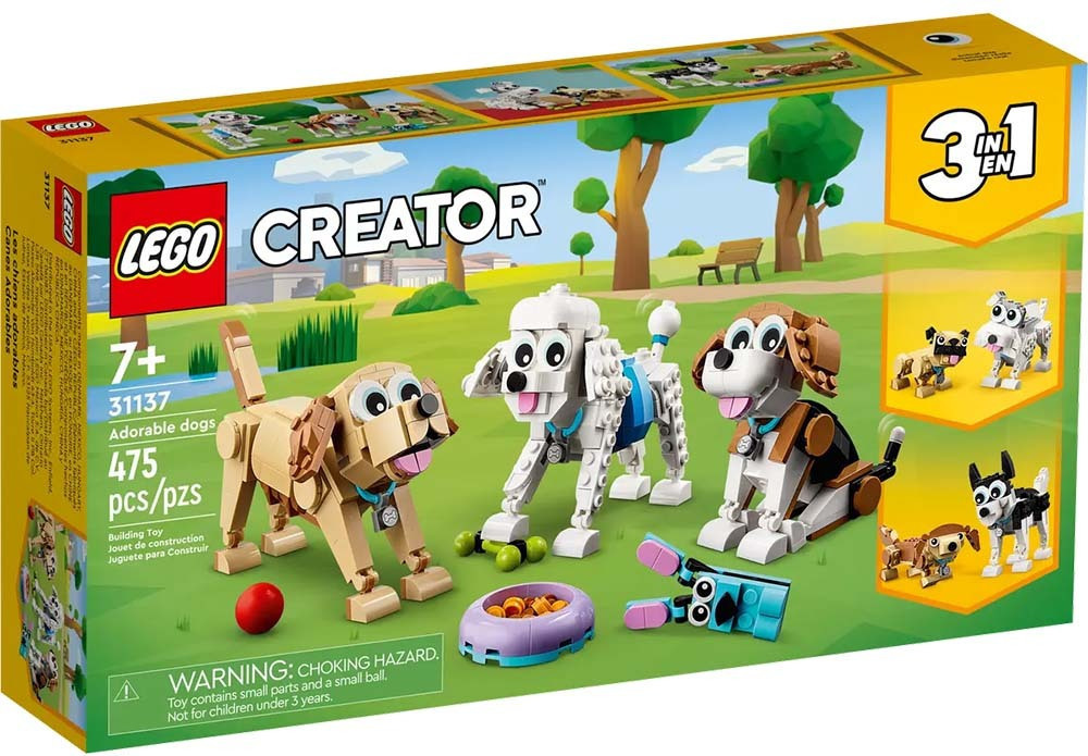 Lego Creator - Adorable Dogs 31137