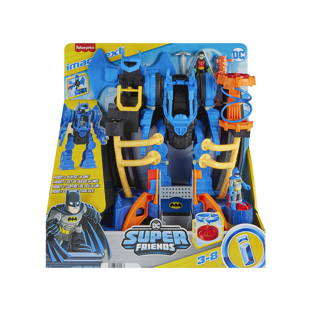 Fisher Price - Imaginext, DC Super Friends, Φρούριο Ρομπότ HML02