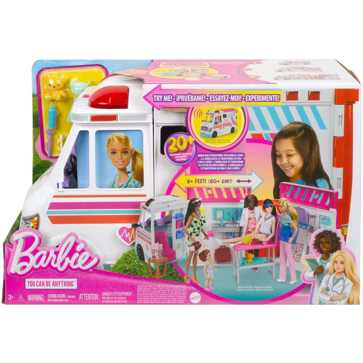 Mattel Barbie - Ασθενοφόρο HKT79