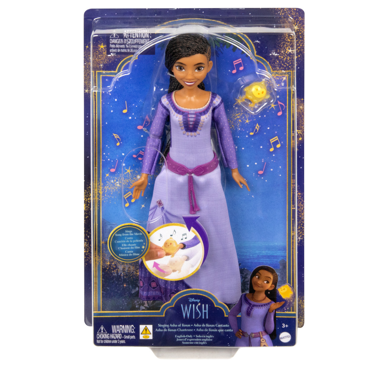 Mattel Disney Princess - Wish Κούκλα Asha Of Rosas Sings English HPX26