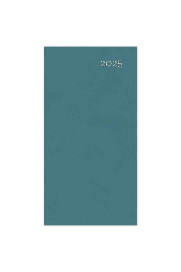 Adbook - Εβδομαδιαίο Ημερολόγιο Simple 2025, Cadet Blue 9x17 HM-1109-22